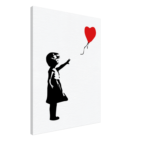 Banksy Mädchen mit Ballon 🎈 Leinwandbild