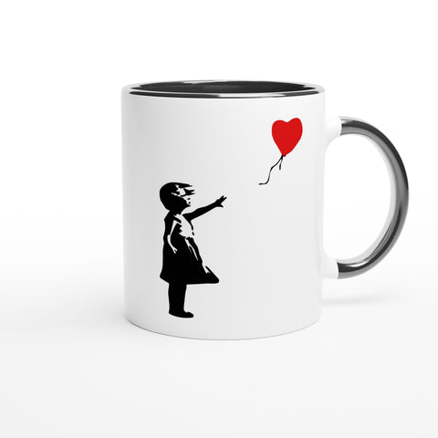 Banksy Ballon Mädchen Tasse ☕