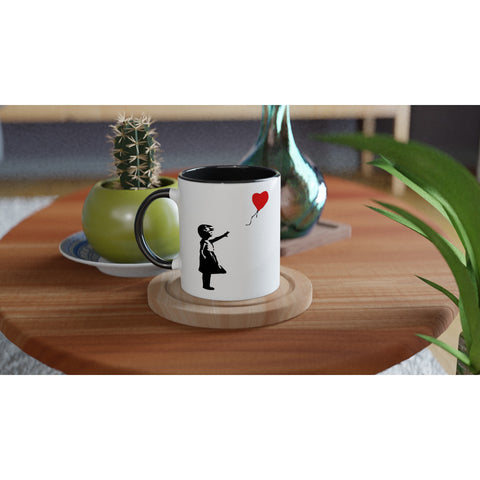 Banksy Ballon Mädchen Tasse ☕