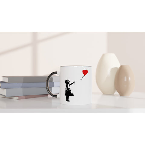 Banksy Ballon Mädchen Tasse ☕